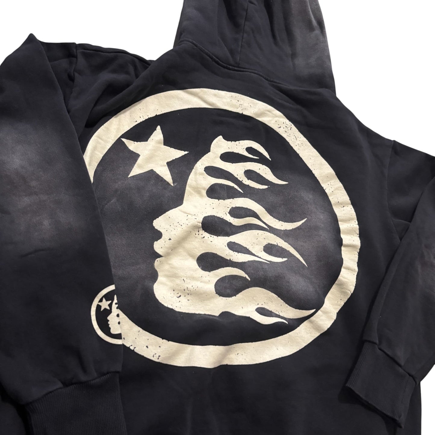 Hellstar Star Logo Black Hoodie