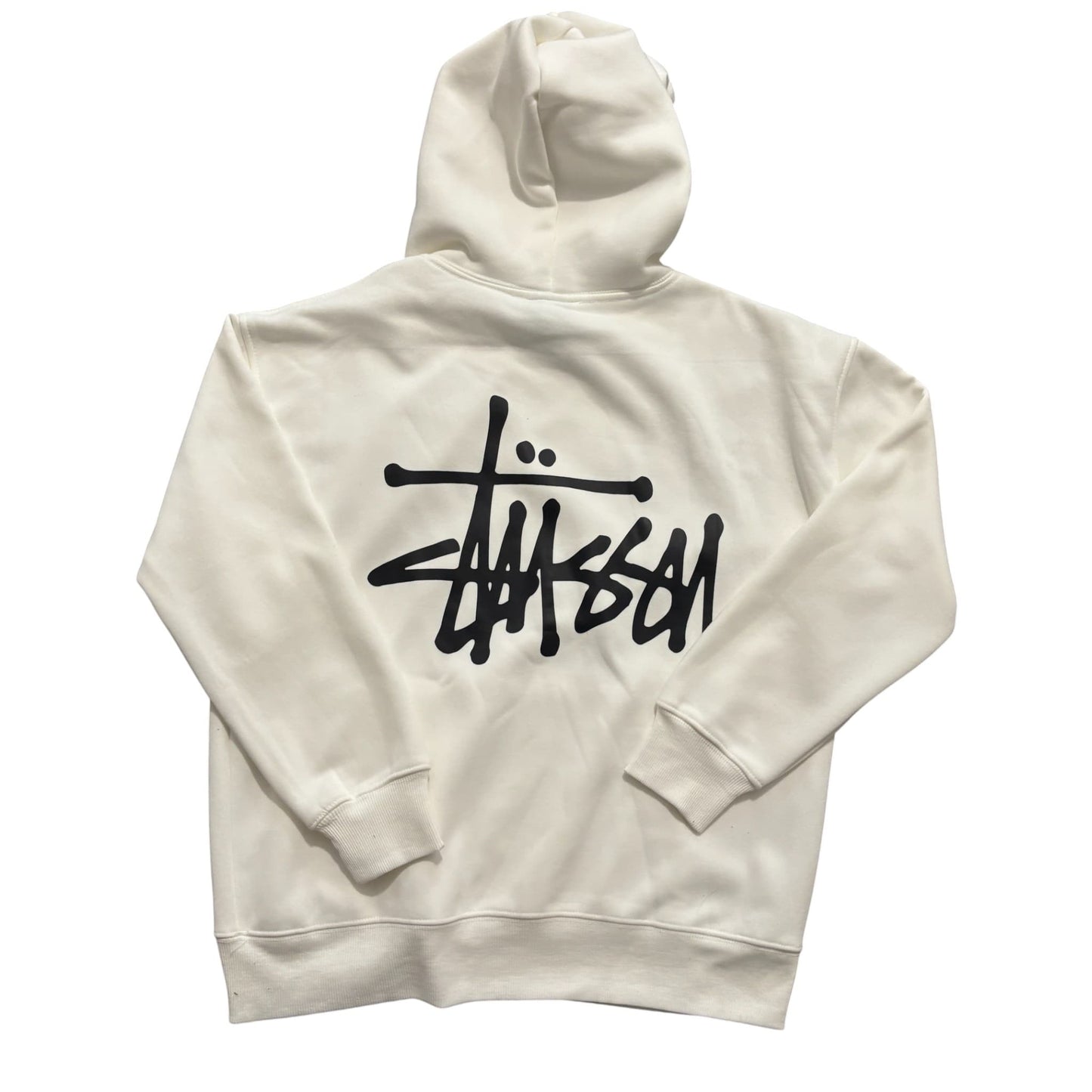 STSSY White Front/Back Logo