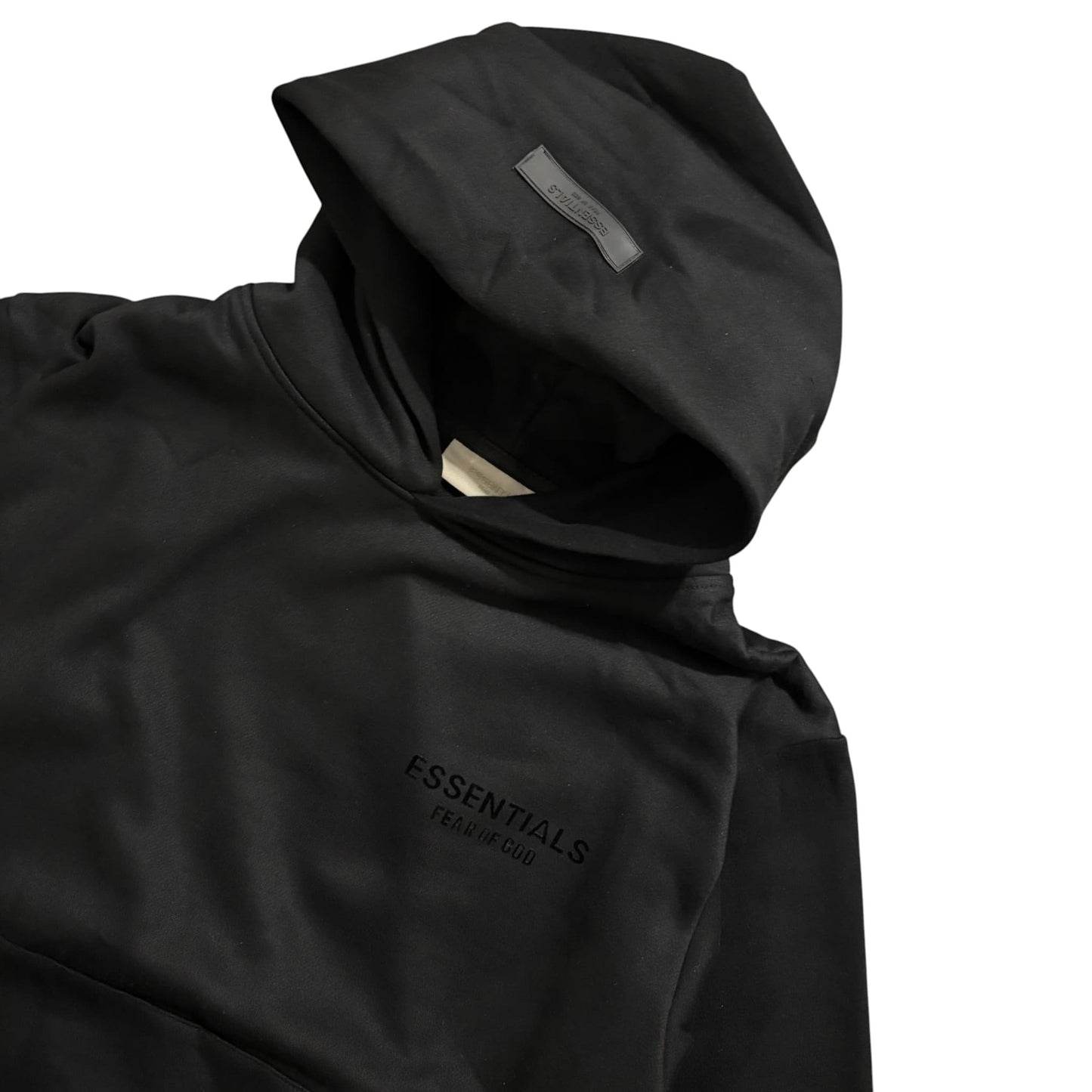 Essentials Double Black Front / Back Logo