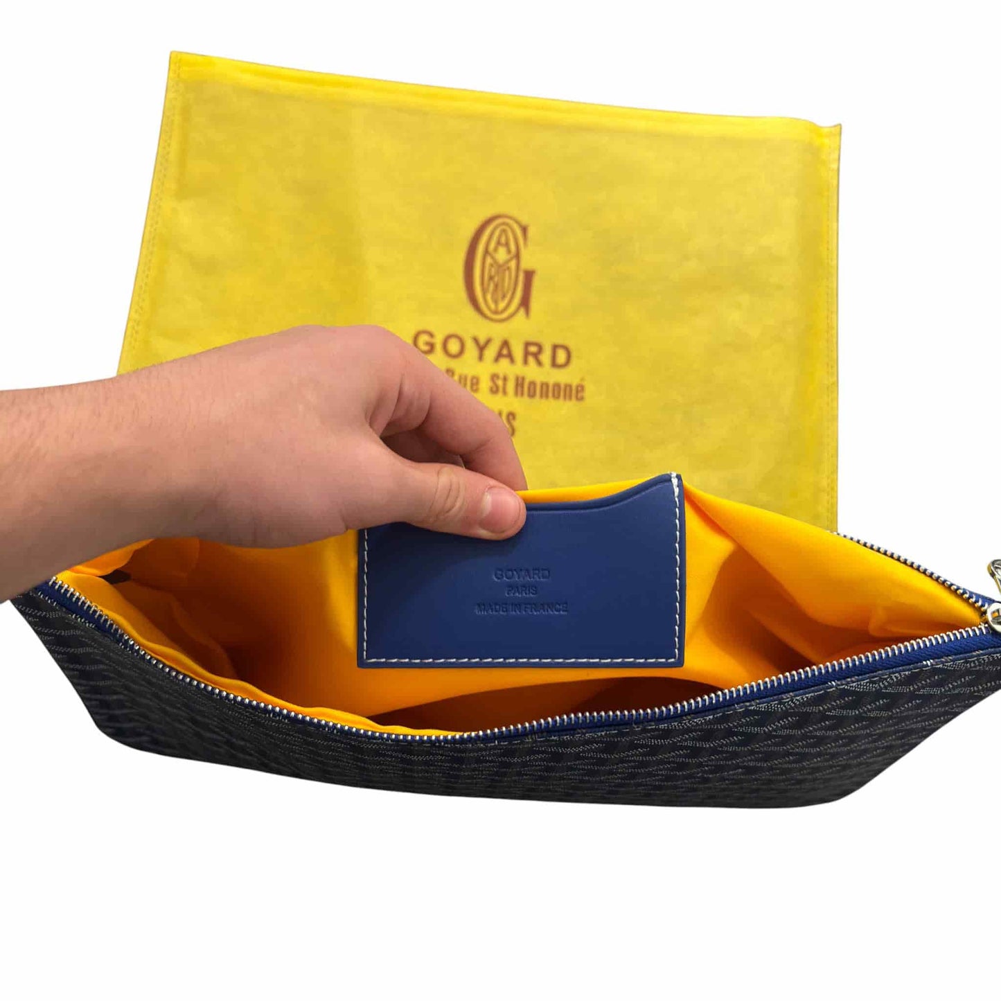 GYRD Navy Pouch Bag