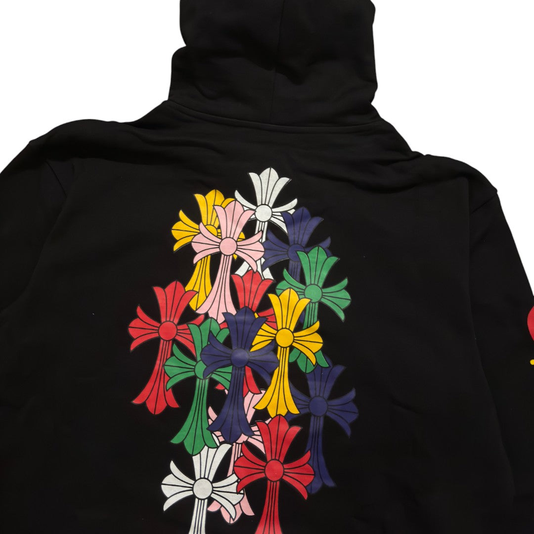 Chrome Hearts Multi Color Cross Cemetery Hoodie