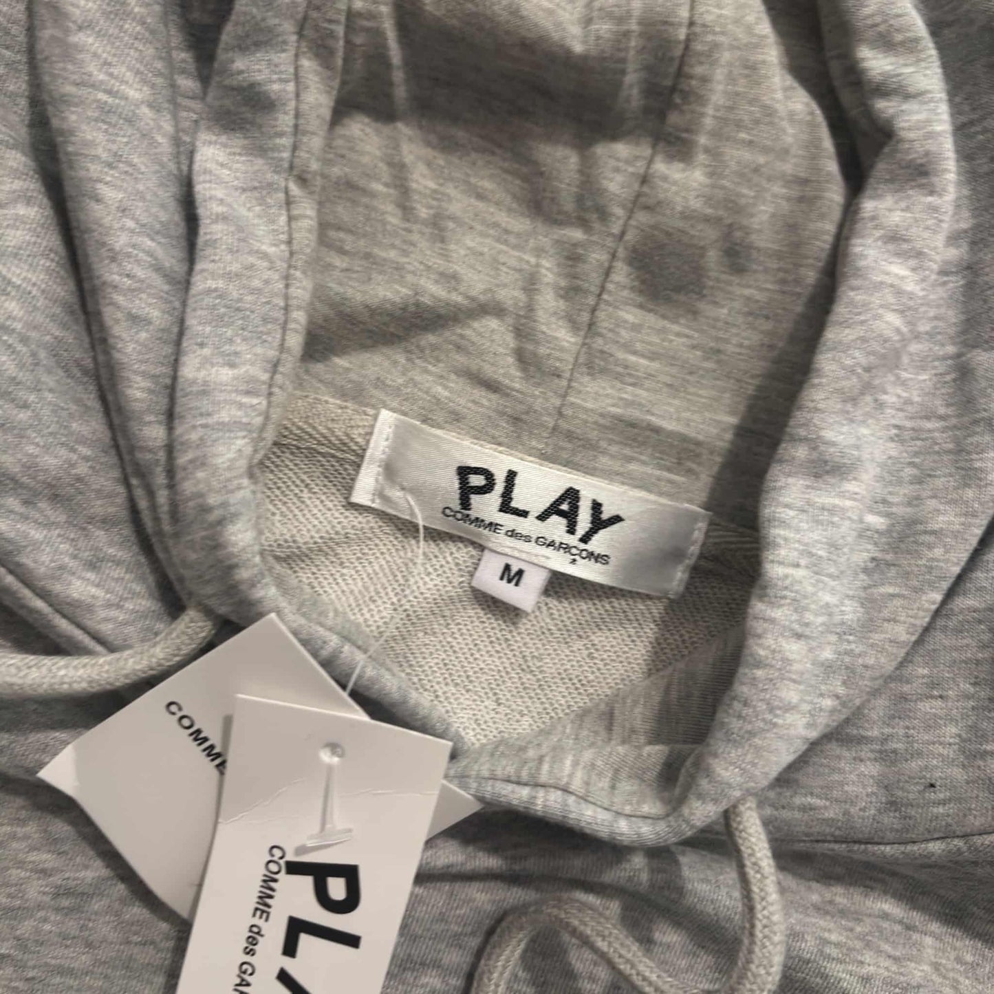Comme De Garcons Gray Hoodie