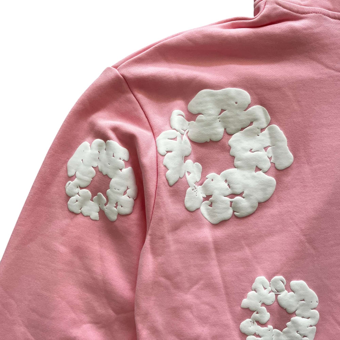 DT Pink&White Hoodie