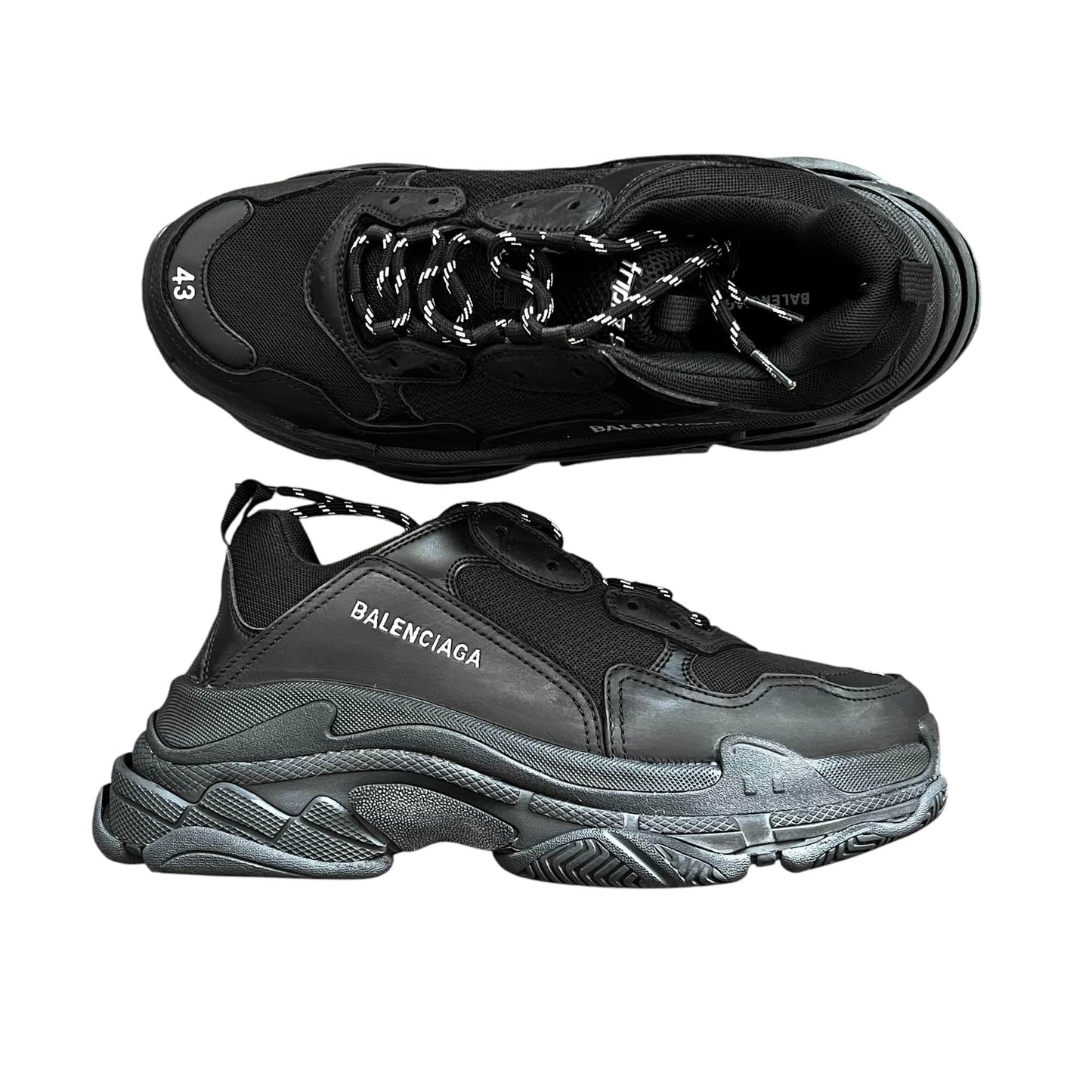 Balenciaga Black Triple S