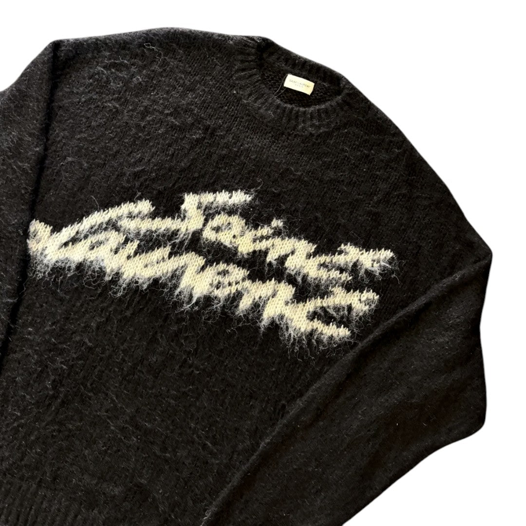 YSL Limited ''90s Edition''  Black Sweater