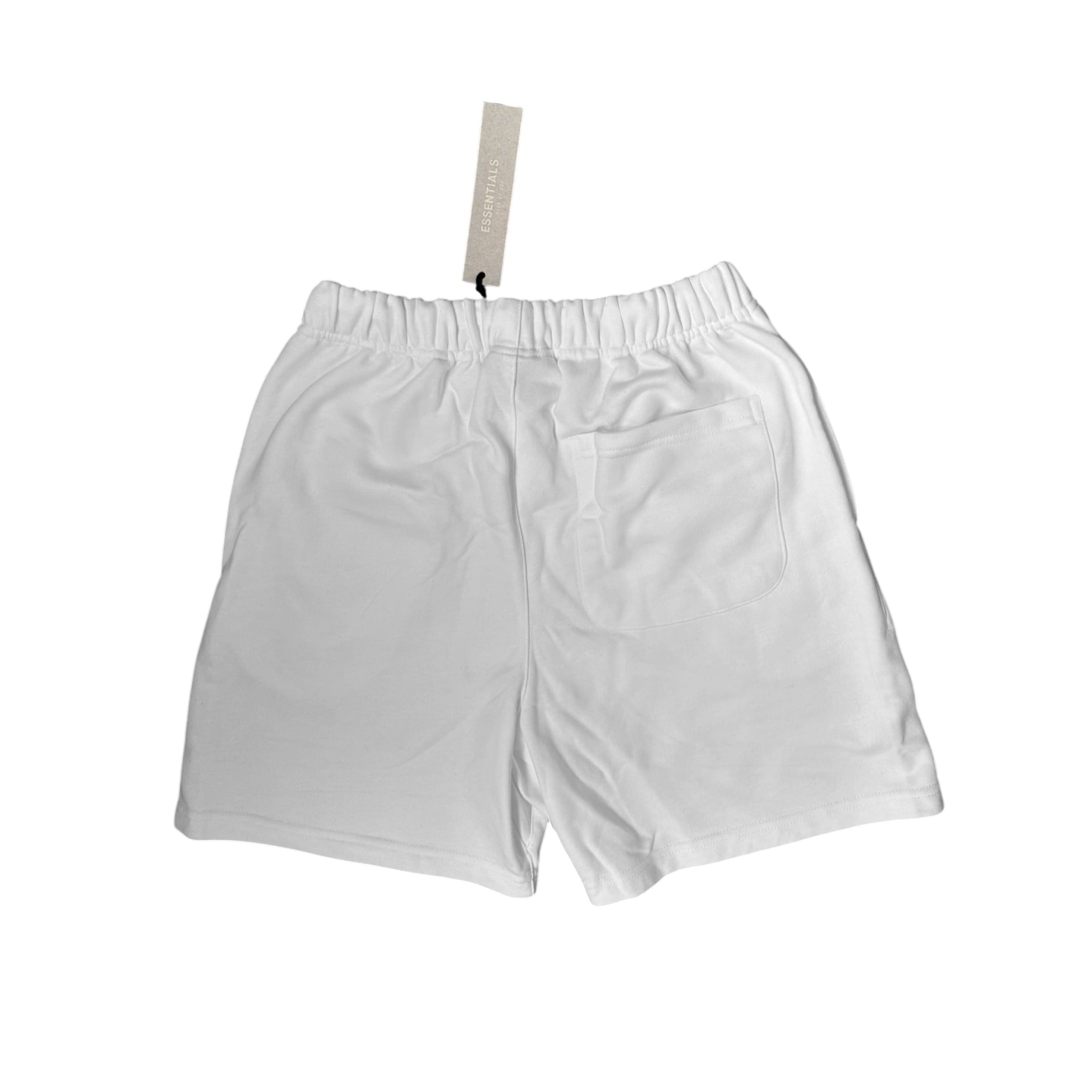 Essentials Fear of God Fleece White Shorts