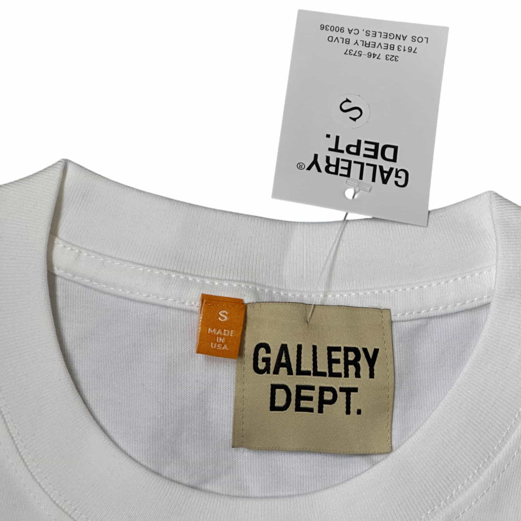 Gallery Dept White Grafitti T-shirt