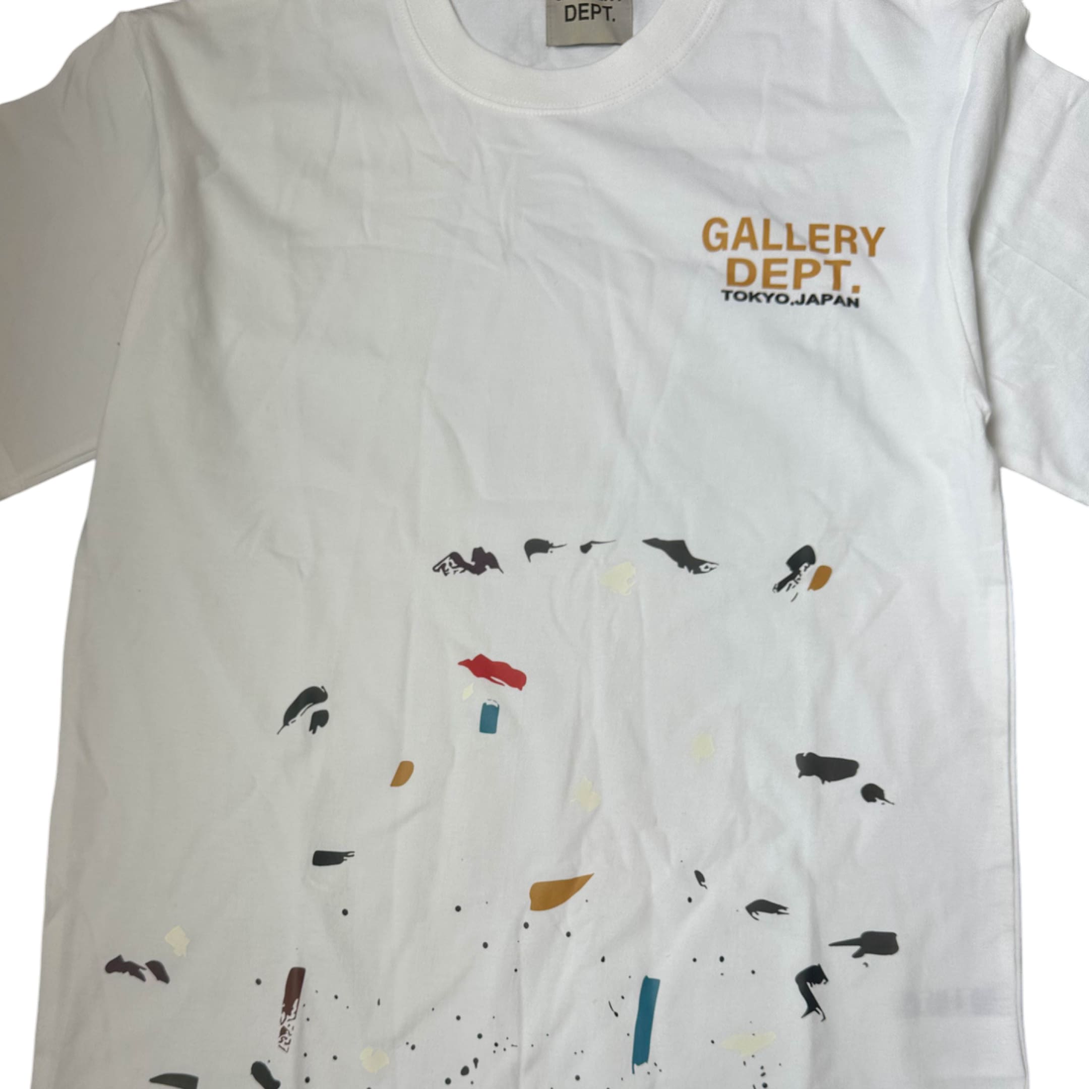Gallery Dept White Grafitti T-shirt