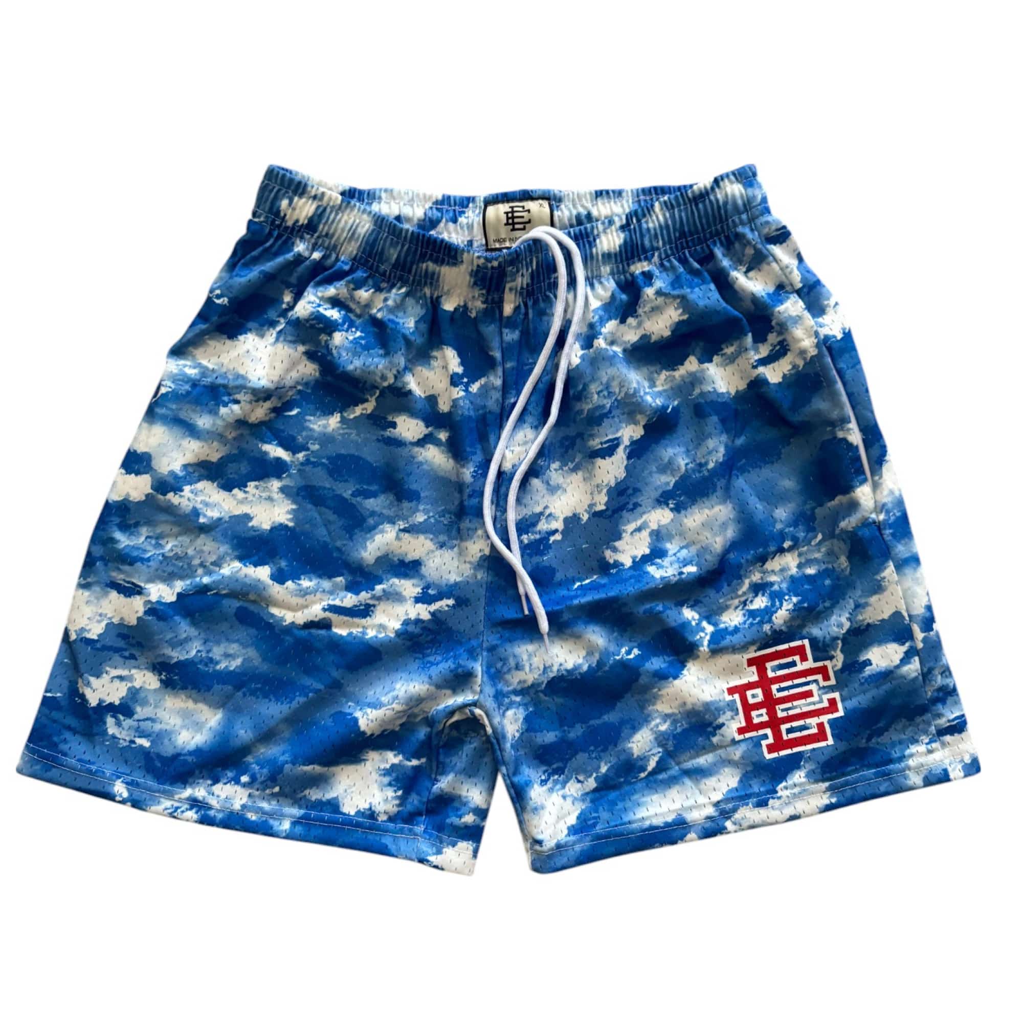 Eric Emanuel EE Mesh Shorts Sky Blue