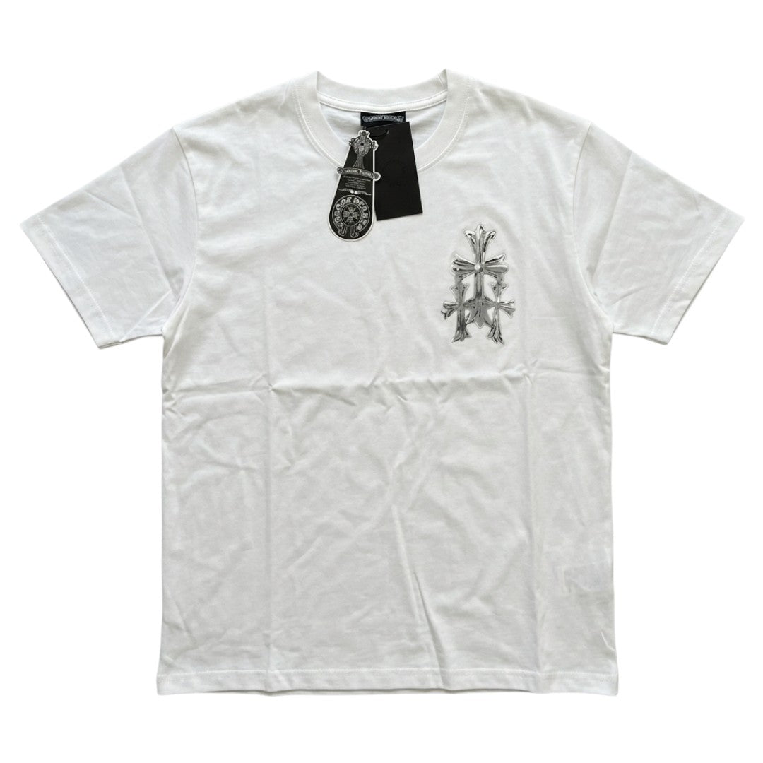 Chrome Hearts White Eleven Cross T-shirt