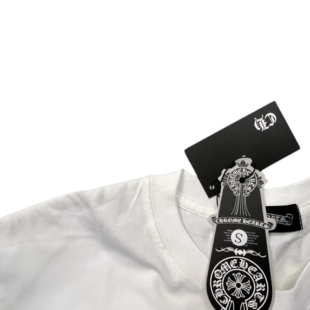 Chrome Hearts White Eleven Cross T-shirt