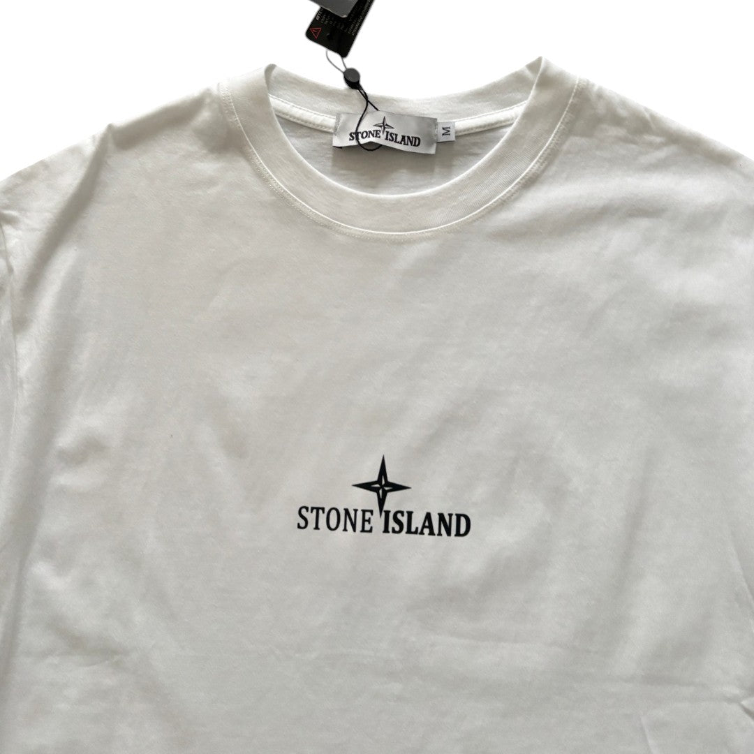 Stone Island White T-shirt