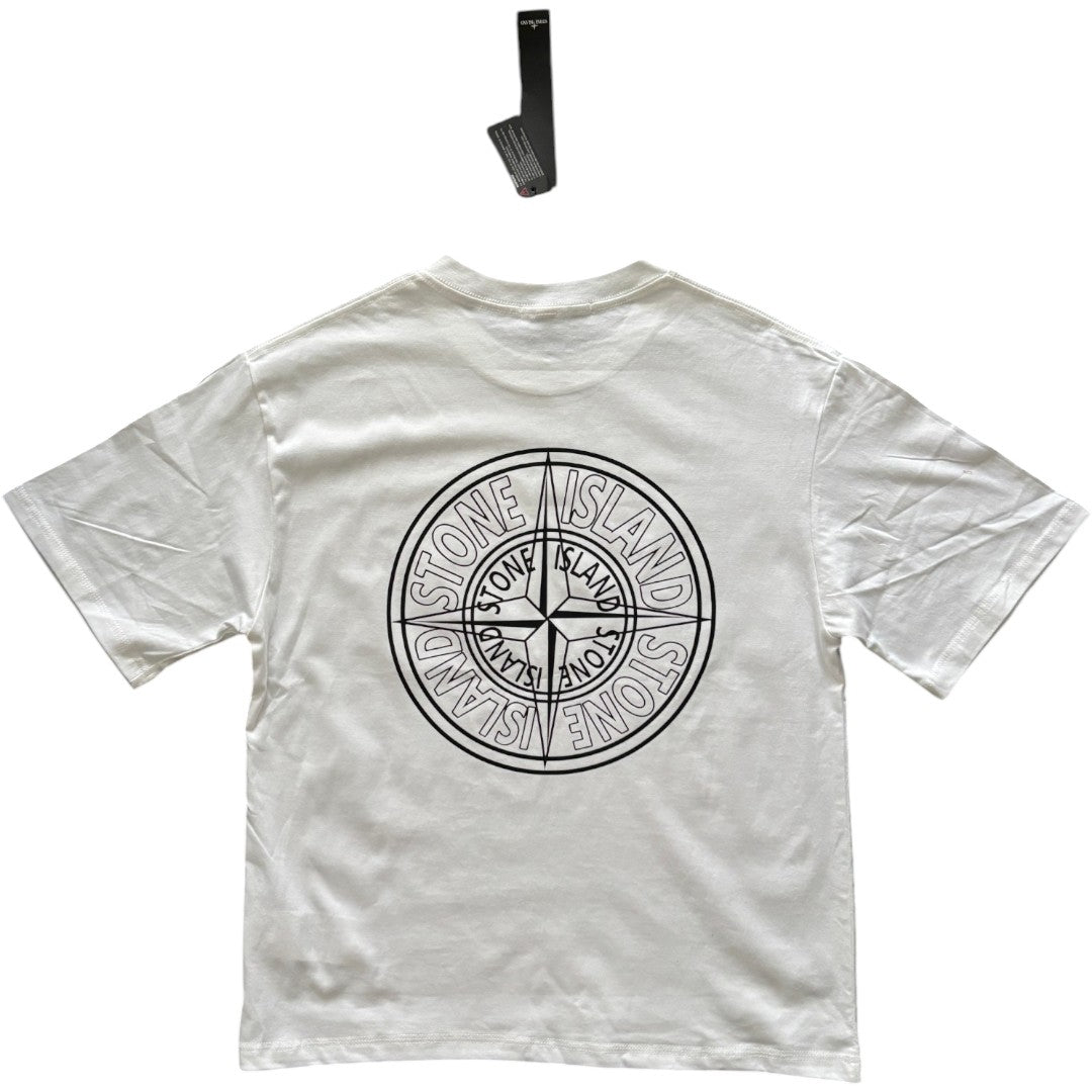 Stone Island White T-shirt