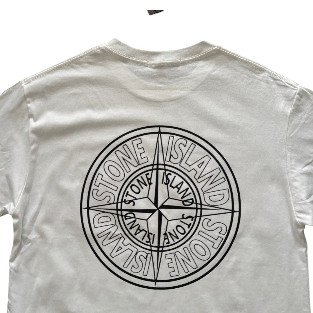 Stone Island White T-shirt