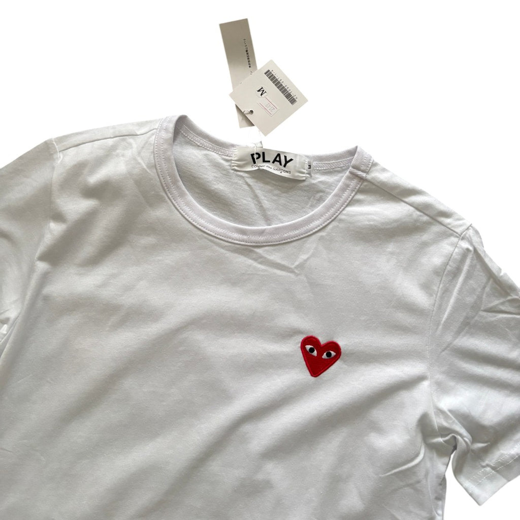 Commes De Garcons Camouflage White T -shirt