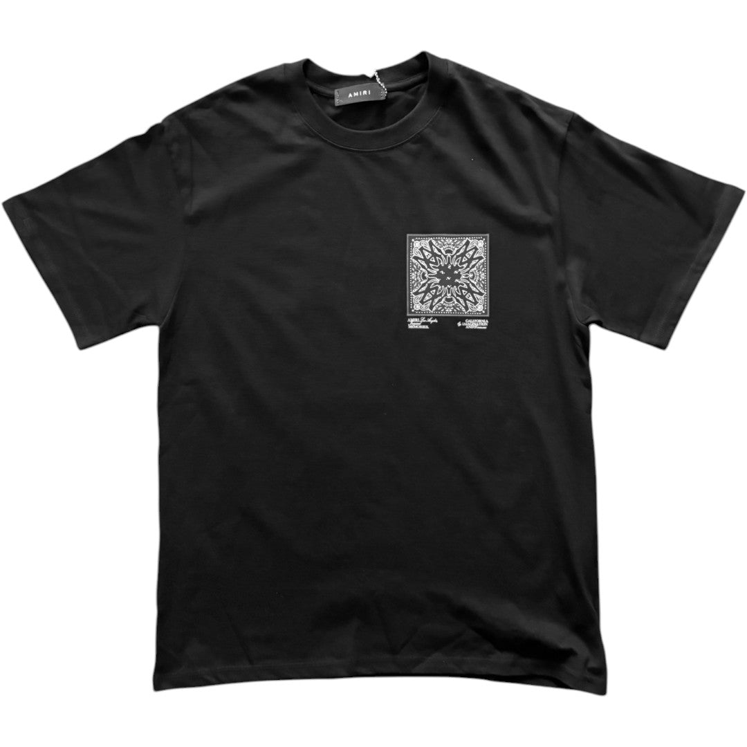 Amiri Black Bandana T-shirt