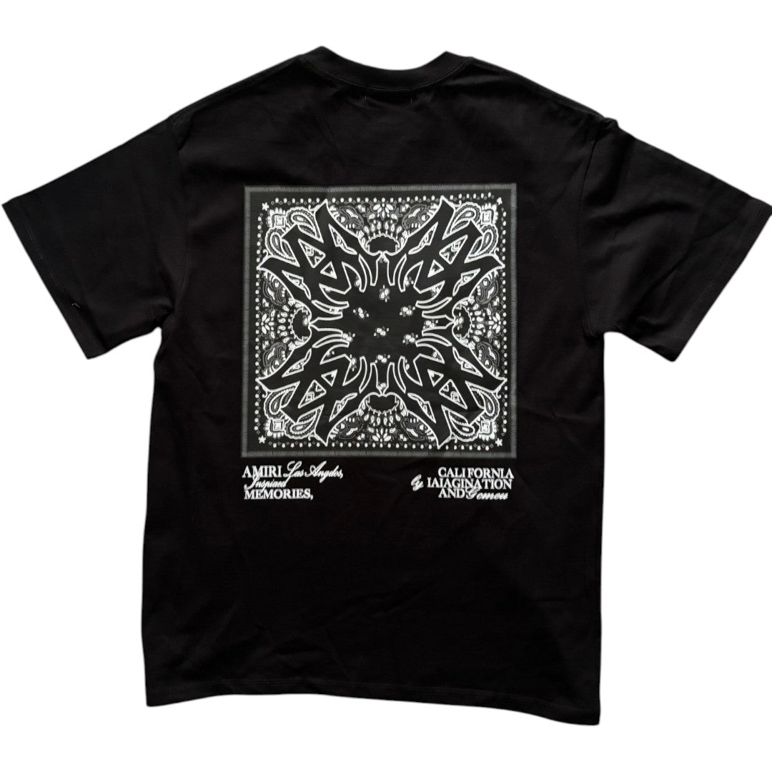 Amiri Black Bandana T-shirt