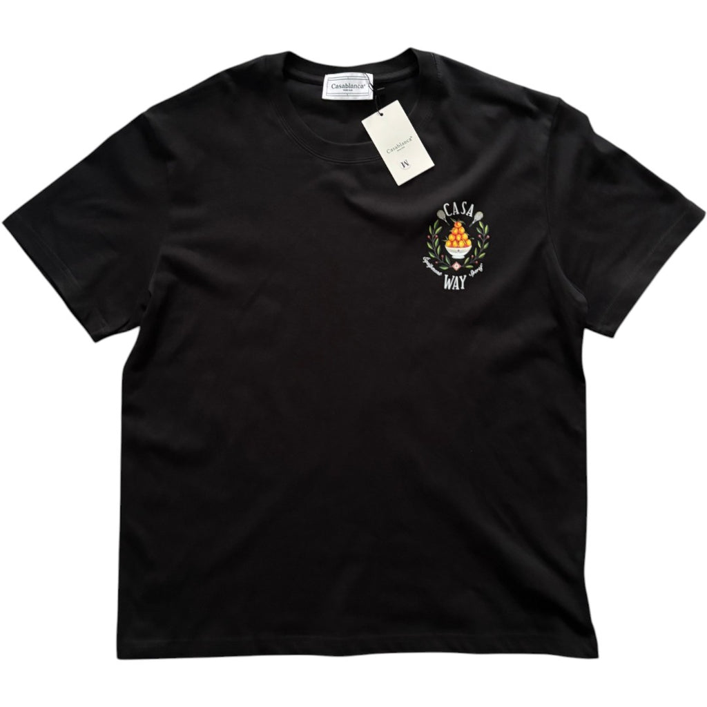Casablanca Casa Way Black T-shirt