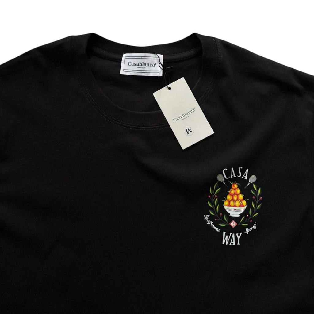 Casablanca Casa Way Black T-shirt