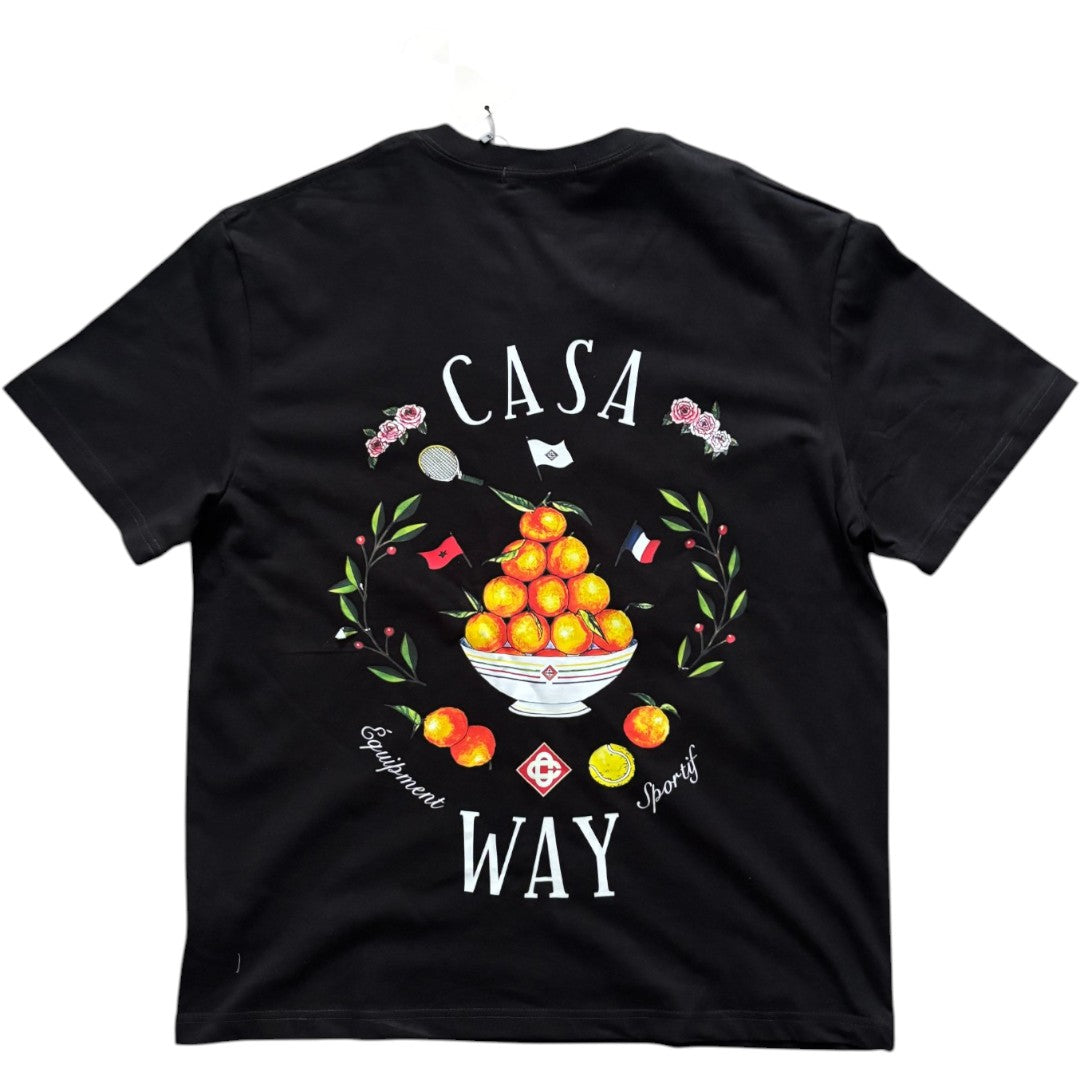 Casablanca Casa Way Black T-shirt