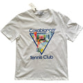 Casablanca Tennis Club T-Shirt White/Blue