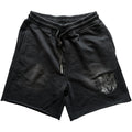 Amiri Black Distressed Washed Shorts Limited