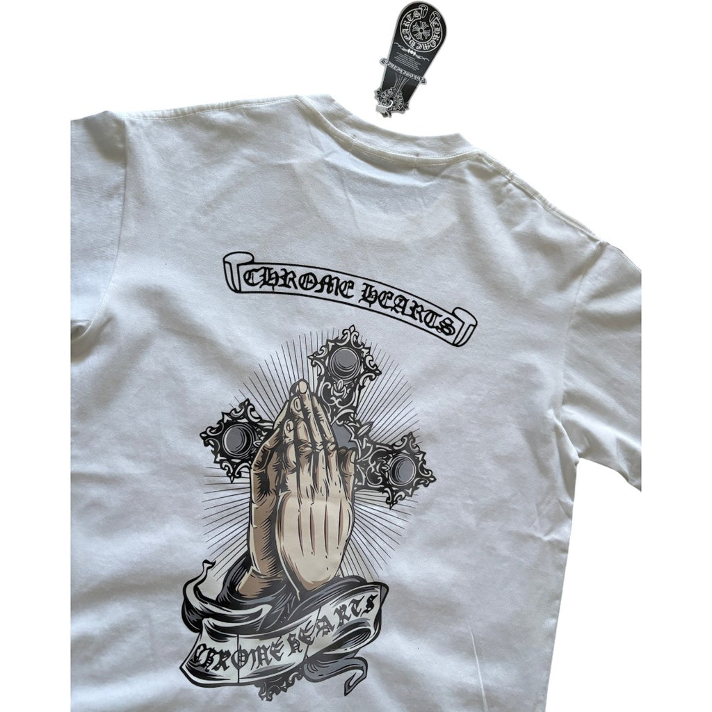 Chrome Hearts Silver Cross T-shirt