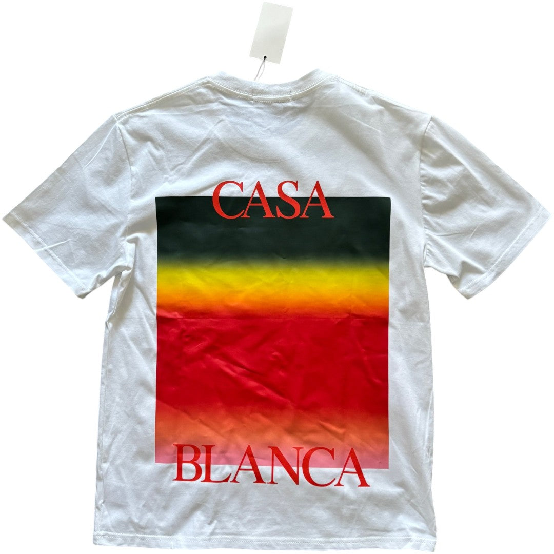 Casablanca White Warm Gradient T-shirt