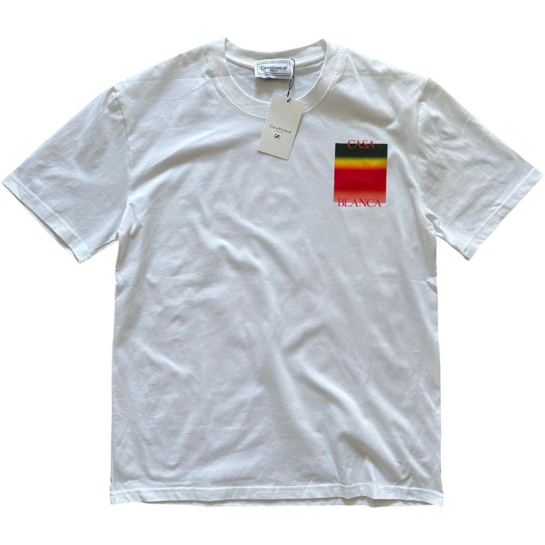 Casablanca White Warm Gradient T-shirt