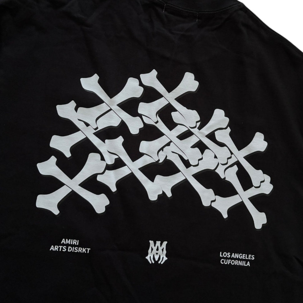 Amiri Black Bone T-shirt