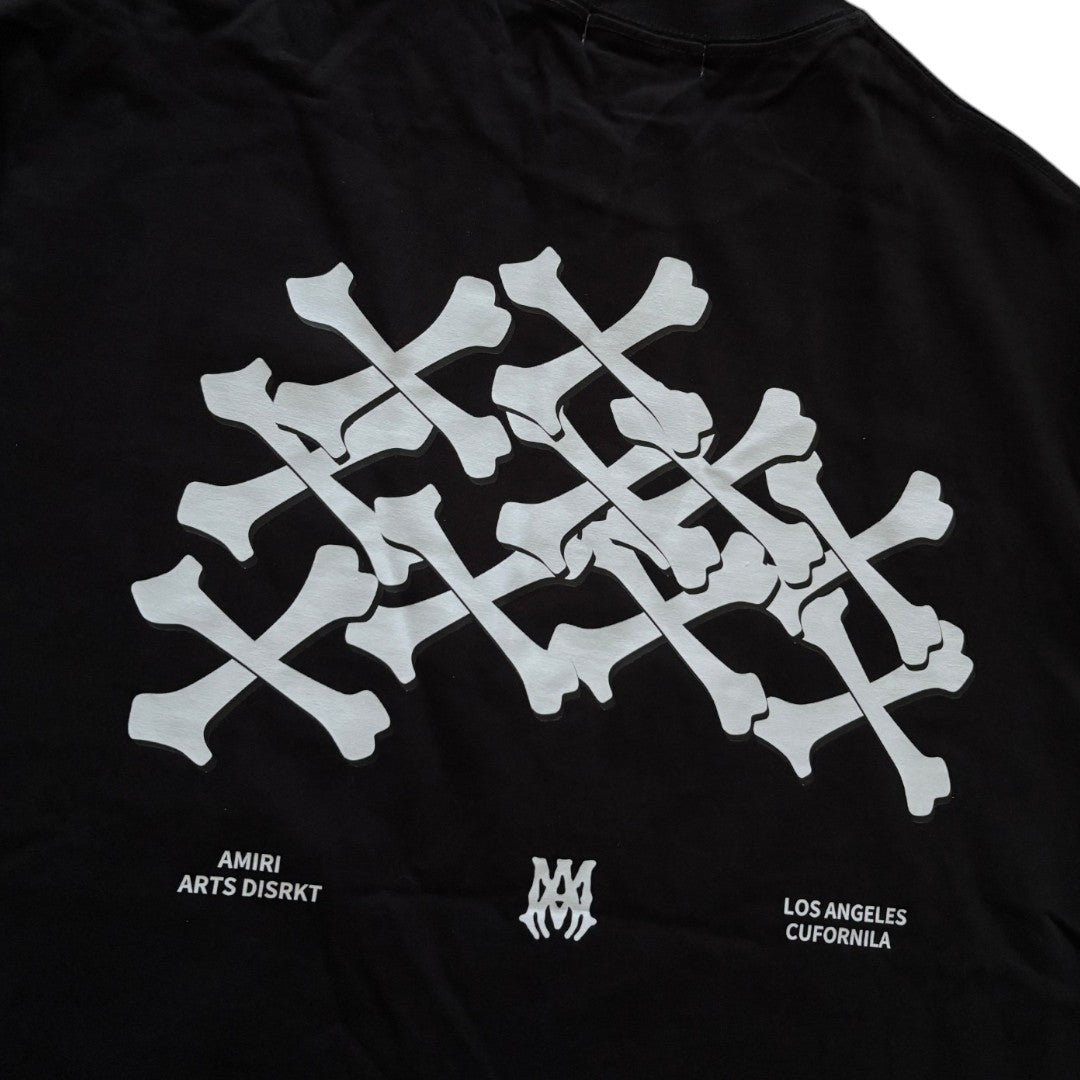Amiri Black Bone T-shirt