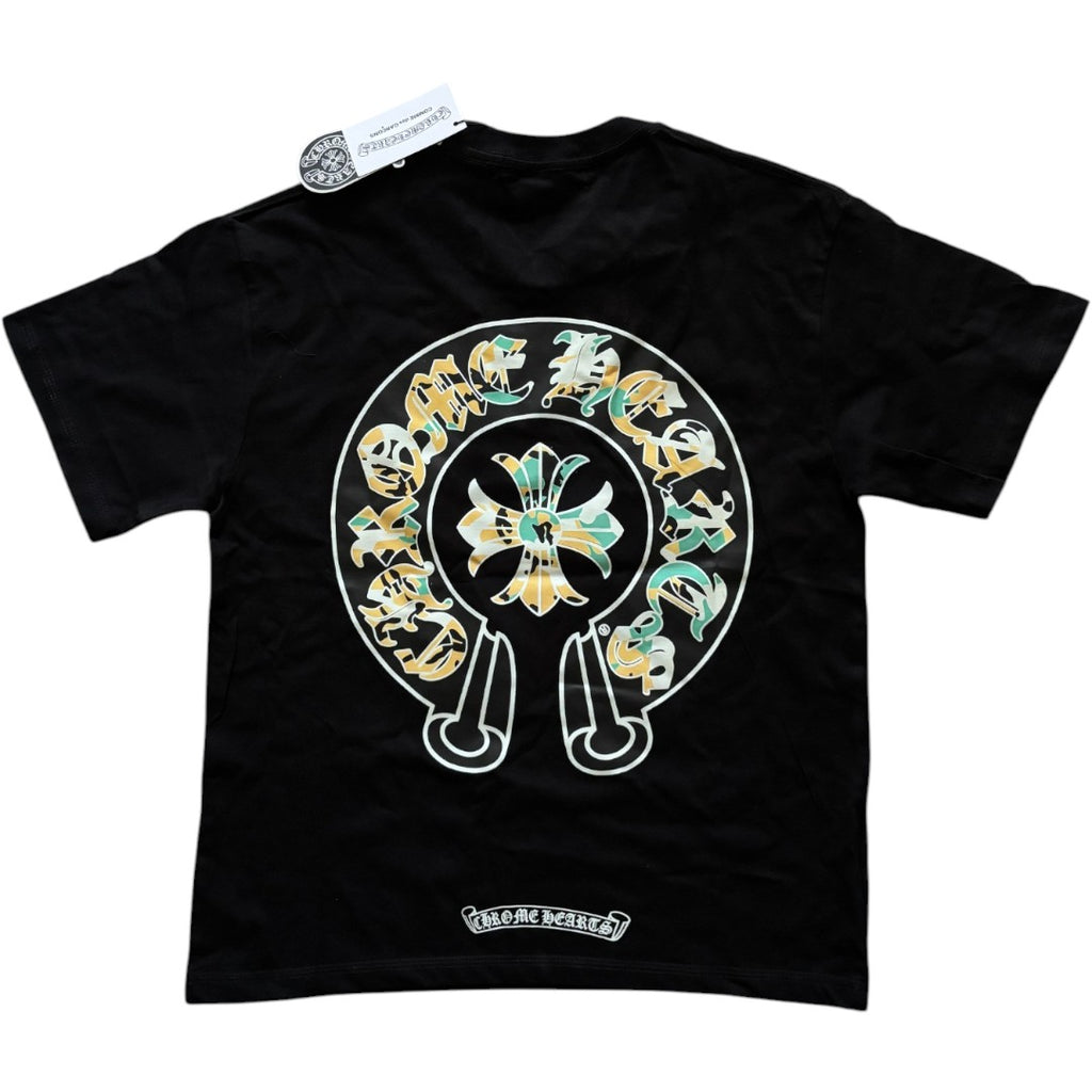 Chrome Hearts Green & Yellow T-shirt  LIMITED