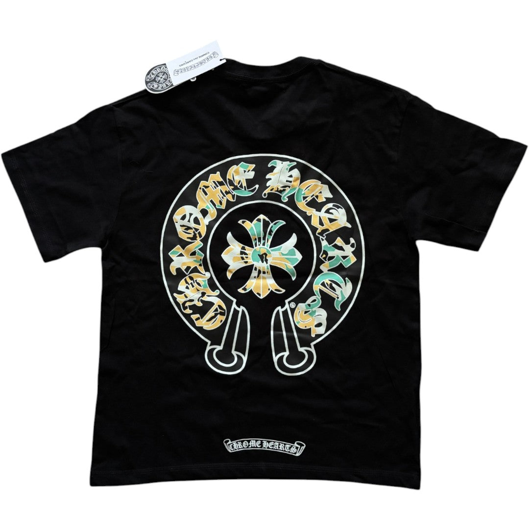 Chrome Hearts Green & Yellow T-shirt  LIMITED