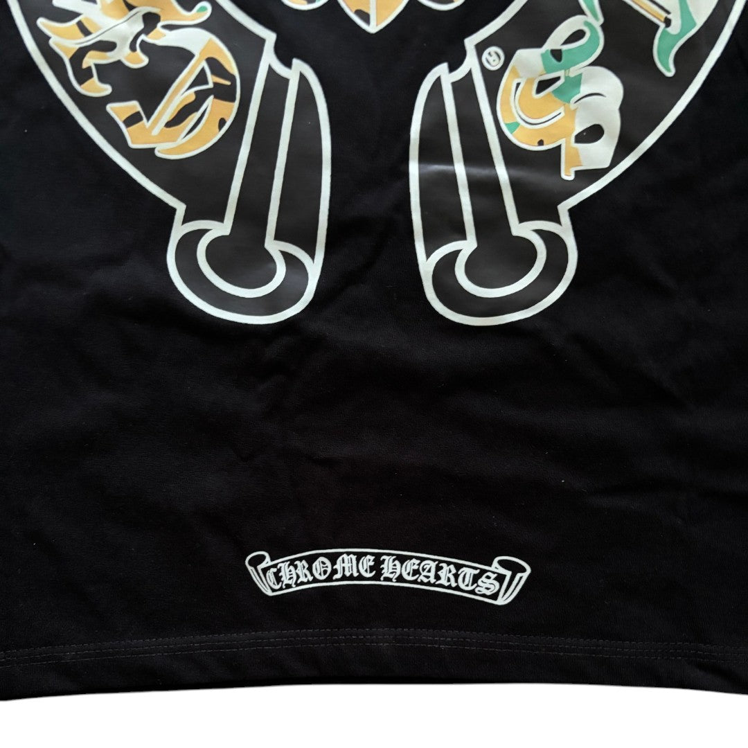 Chrome Hearts Green & Yellow T-shirt  LIMITED