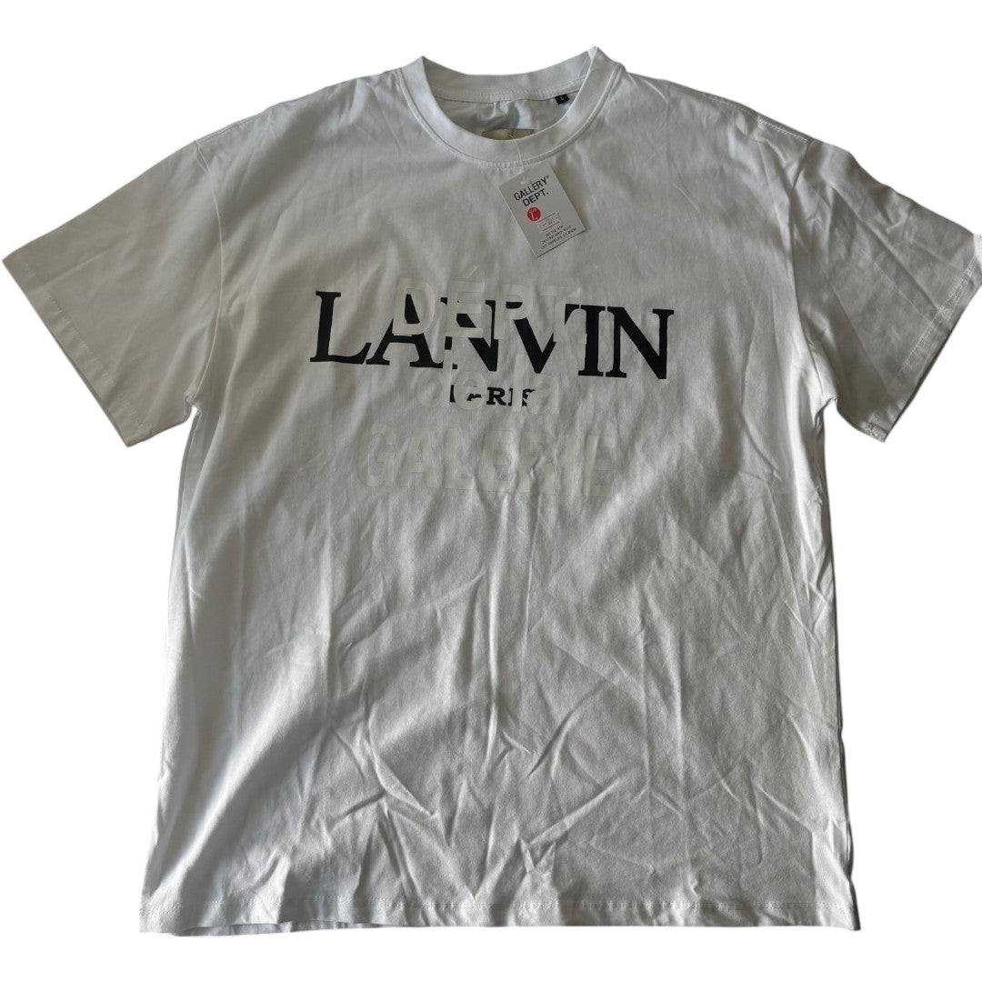 Gallery Dept X Lanvin Rare White T-shirt