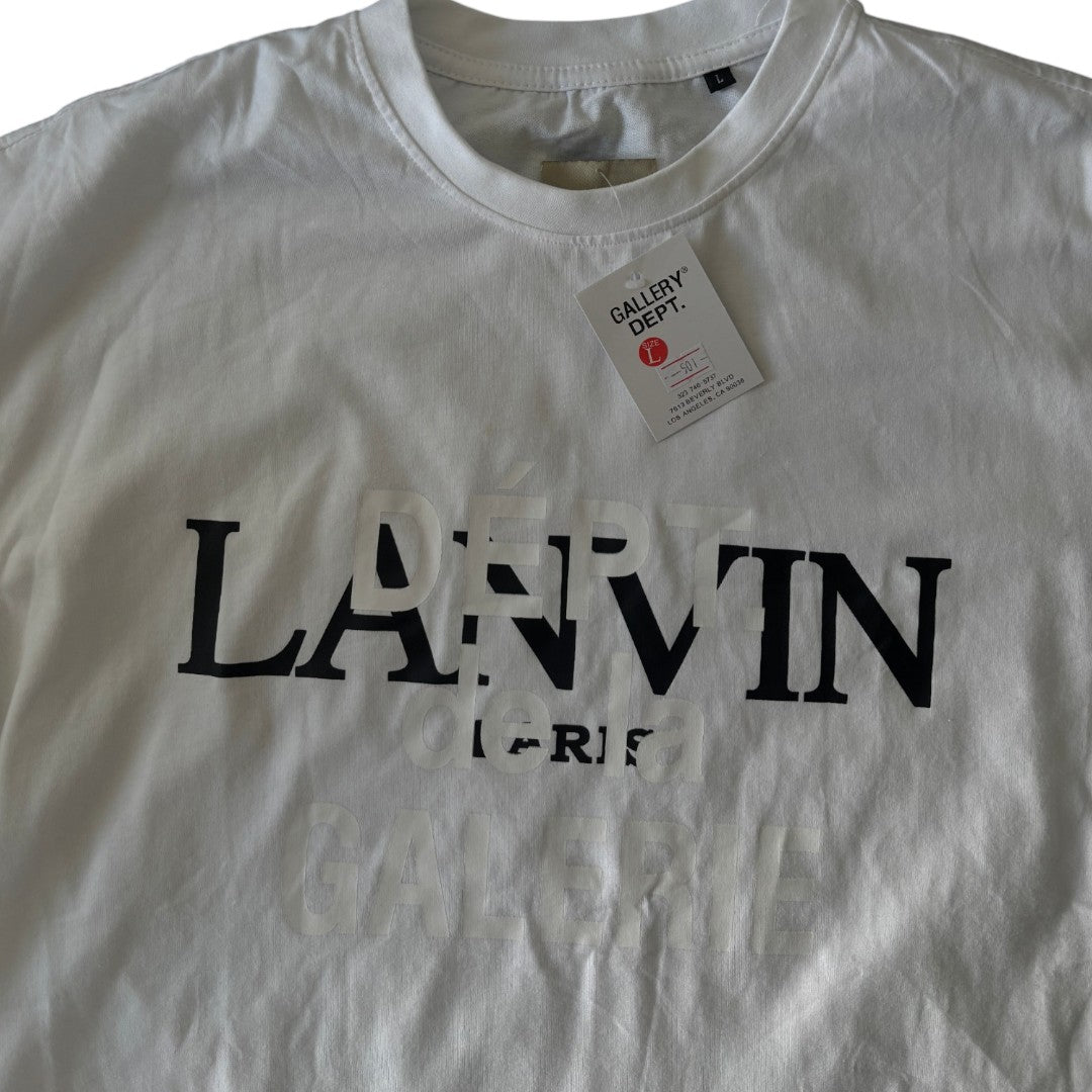 Gallery Dept X Lanvin Rare White T-shirt