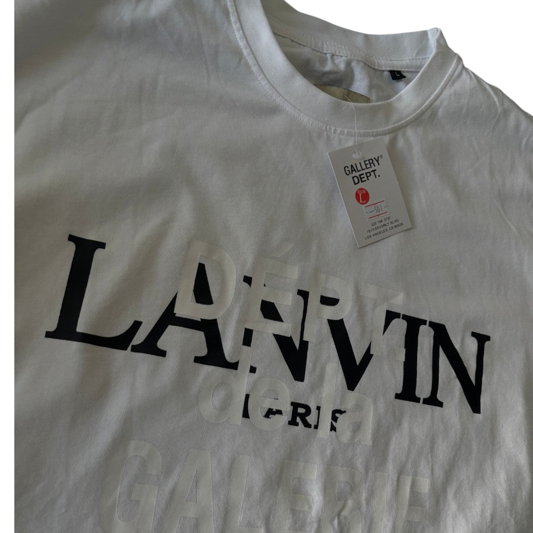 Gallery Dept X Lanvin Rare White T-shirt