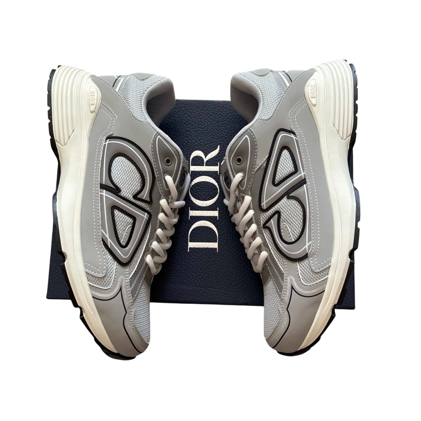 CD B30 Gray & White Exlusive Sneakers
