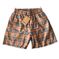 Burberry Limited Checked Monogram Shorts
