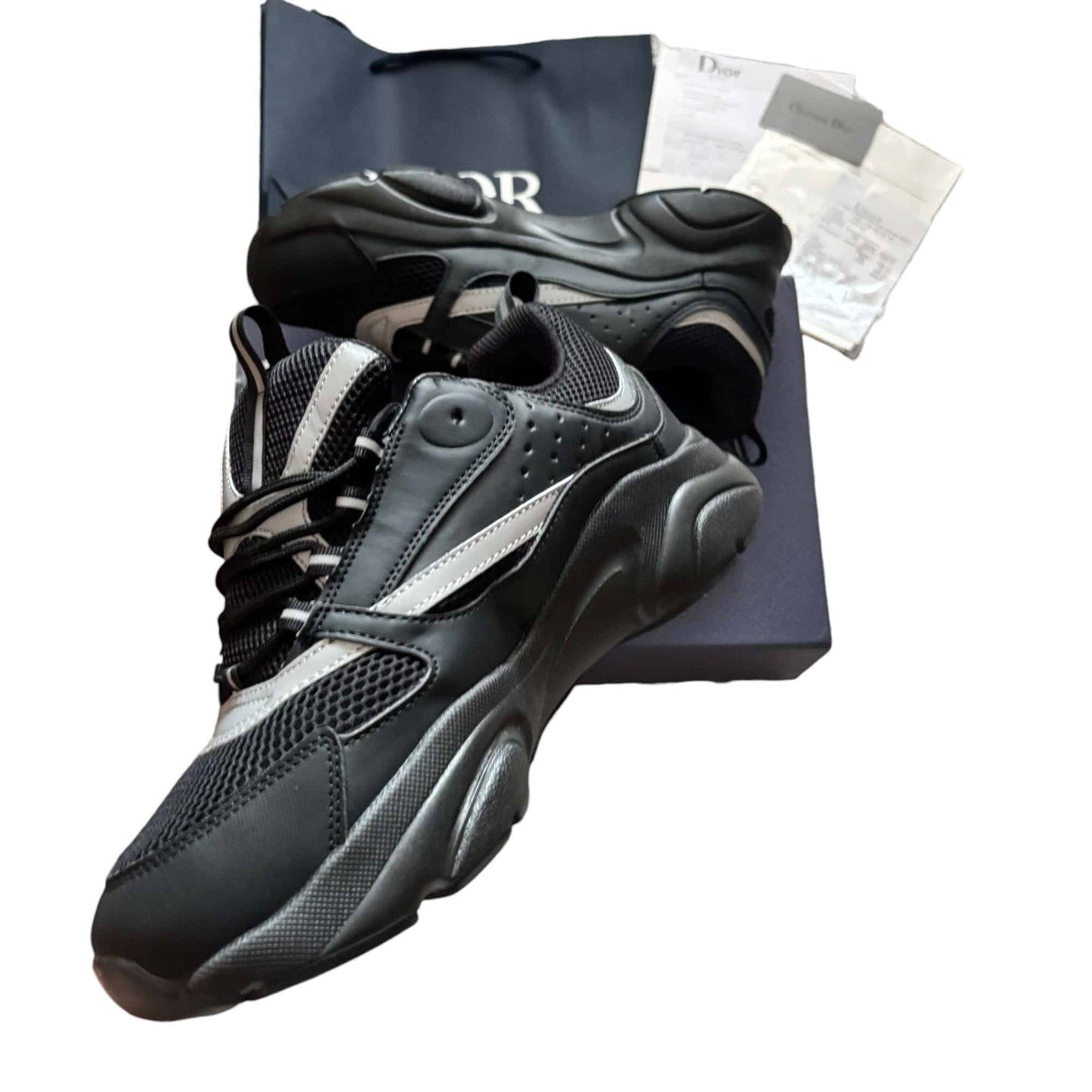 Dior B22 Double Black Sneaker