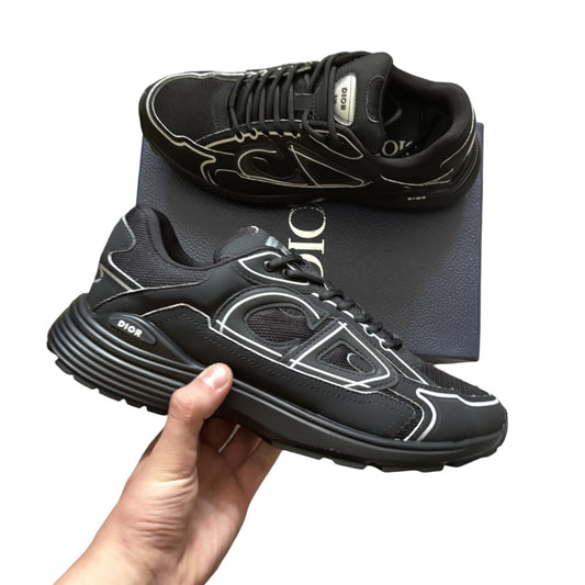 Dior B30 Mesh Black Trainer