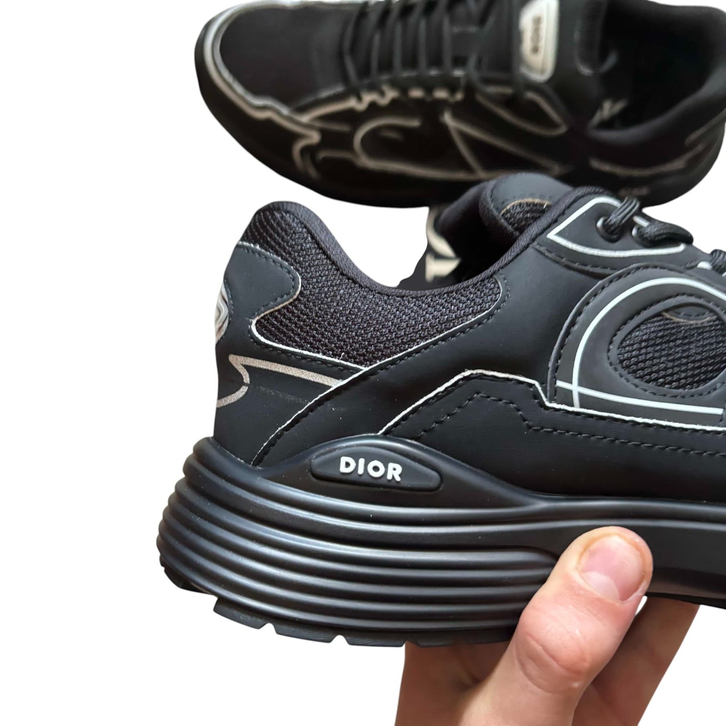 Dior B30 Mesh Black Trainer