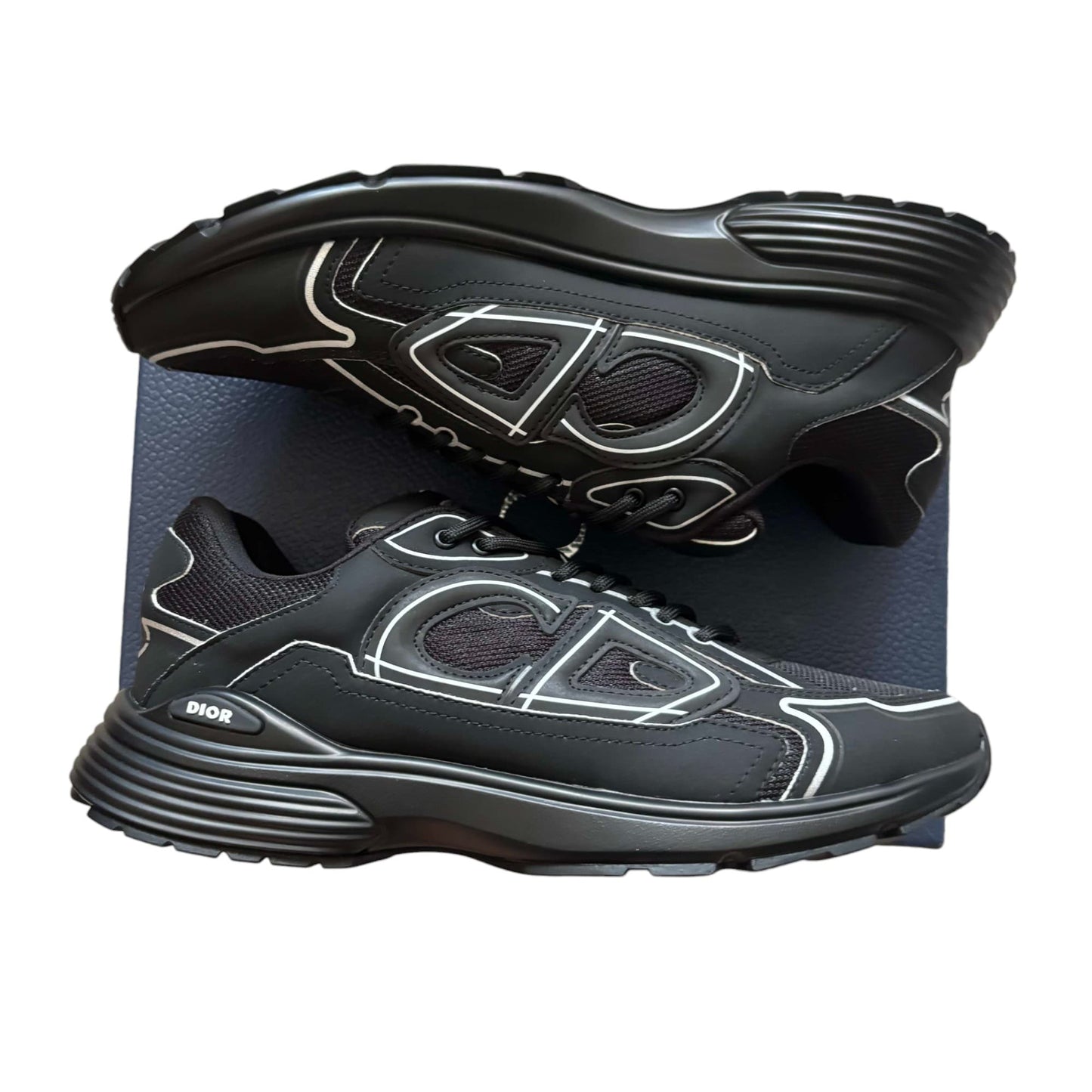 Dior B30 Mesh Black Trainer
