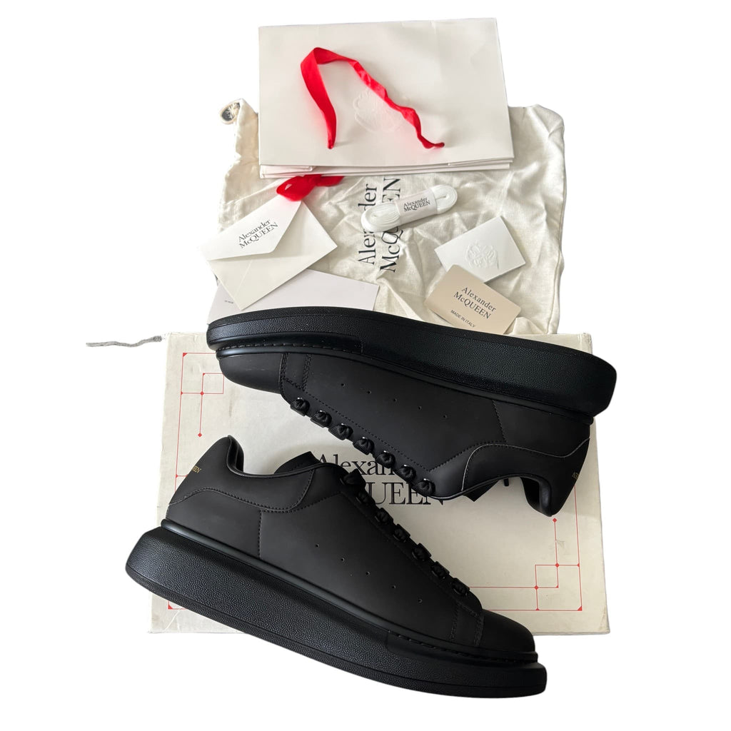 Alexander Mqueen Triple Black Sneakers LIMITED