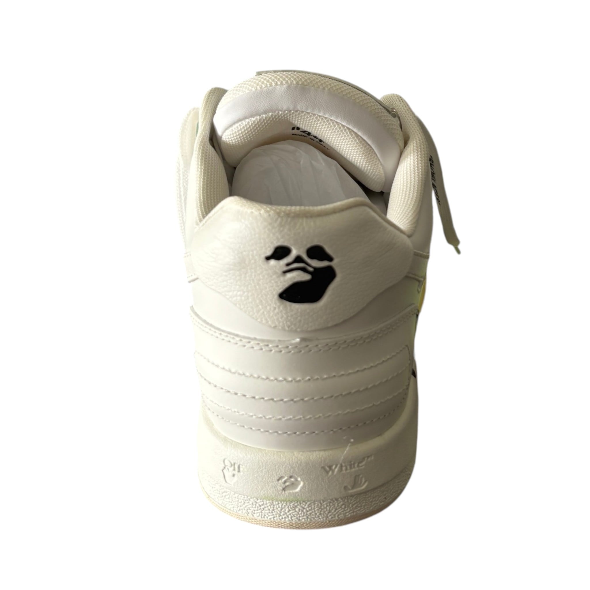 OFF - WHITE '' FOR WALKING '' White Sneakers