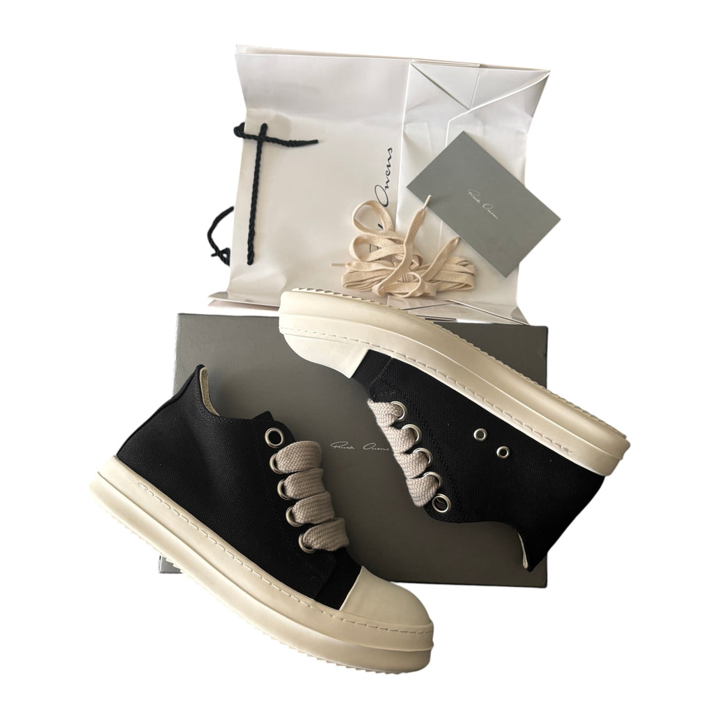 Rick Owens Jumbolaces Low Sneakers