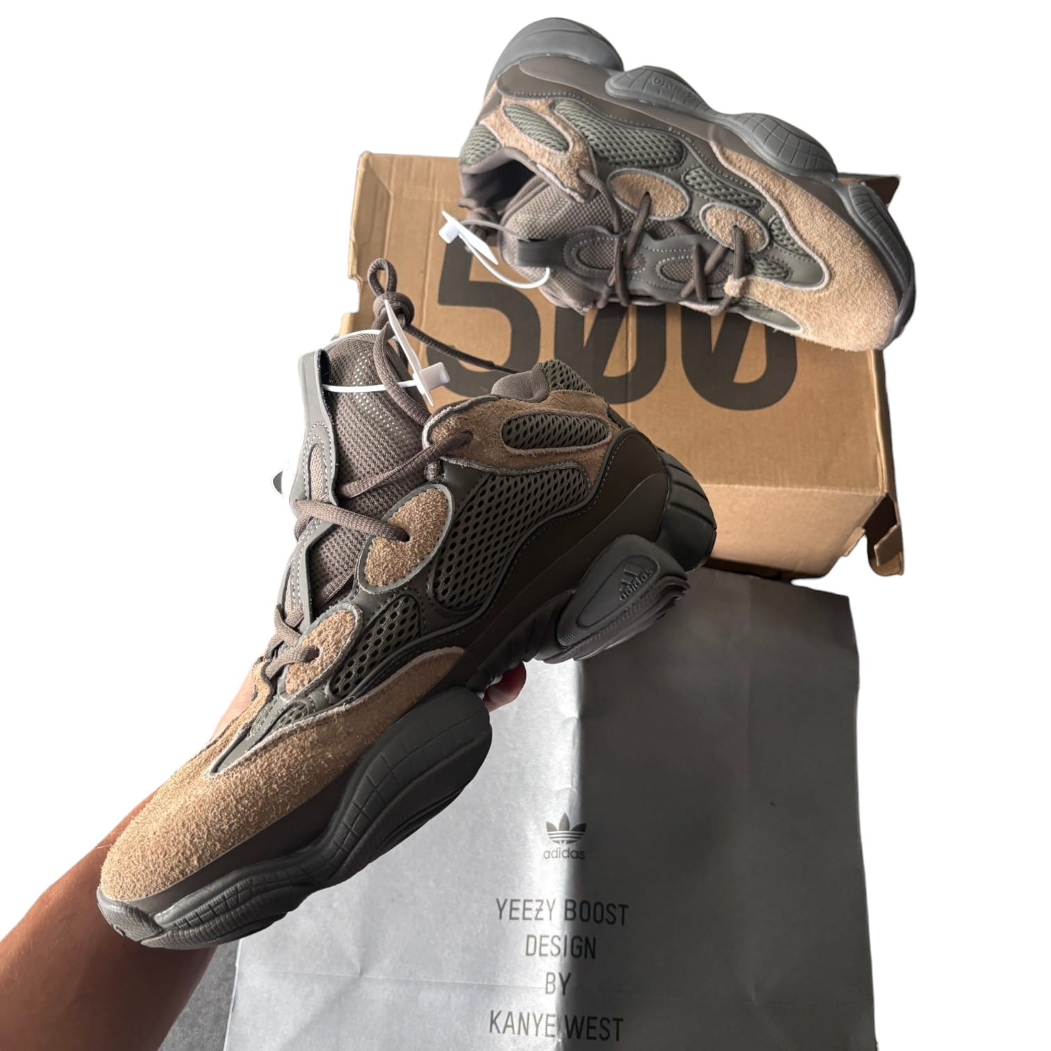 Adidas Yeezy YEEZY 500 "Clay Brown" Sneakers