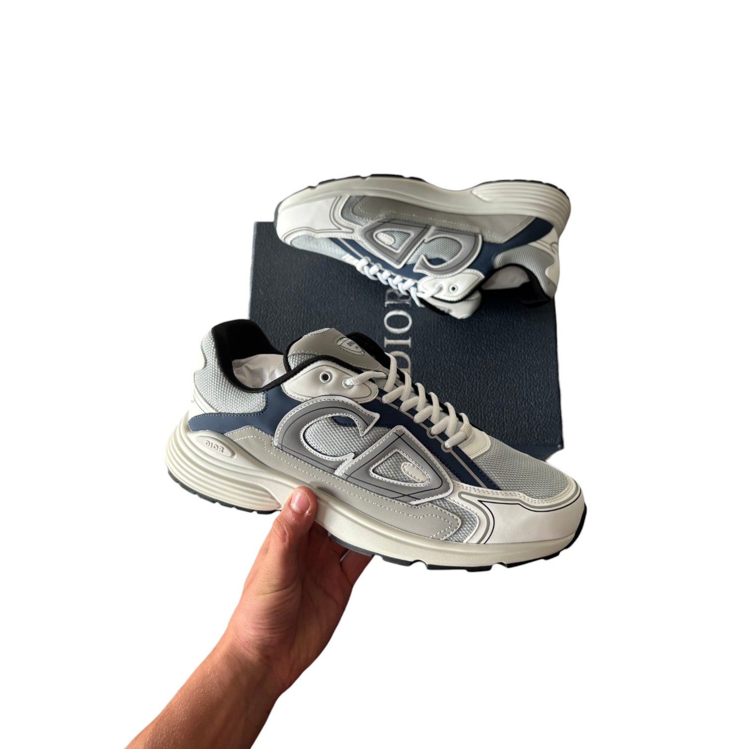 Dior B30 Blue Grey White Men's