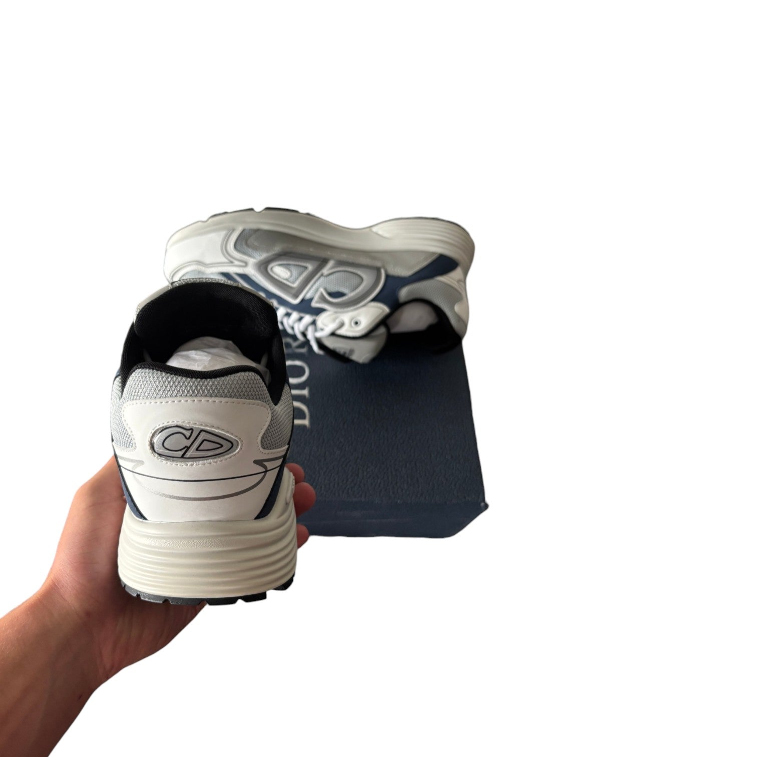 Dior B30 Blue Grey White Men's