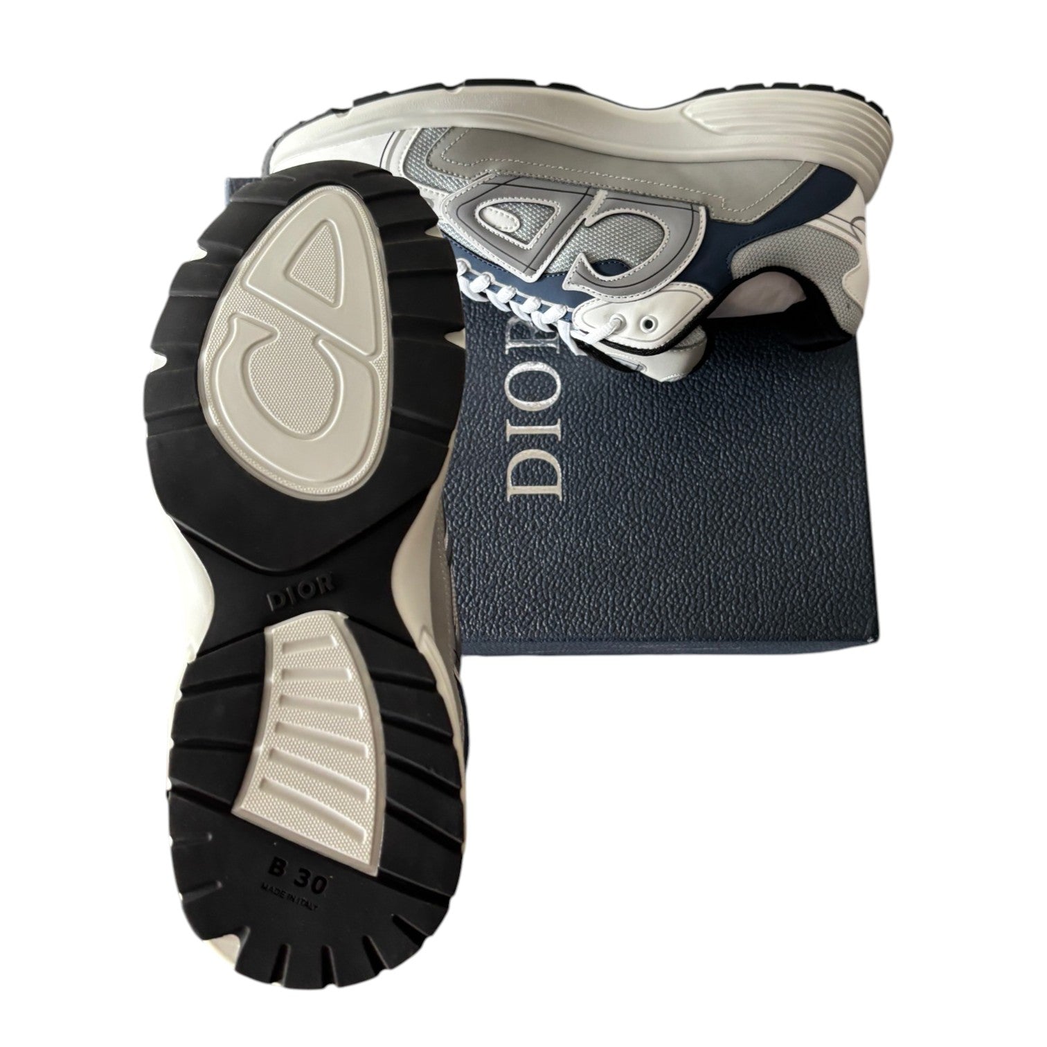 Dior B30 Blue Grey White Men's